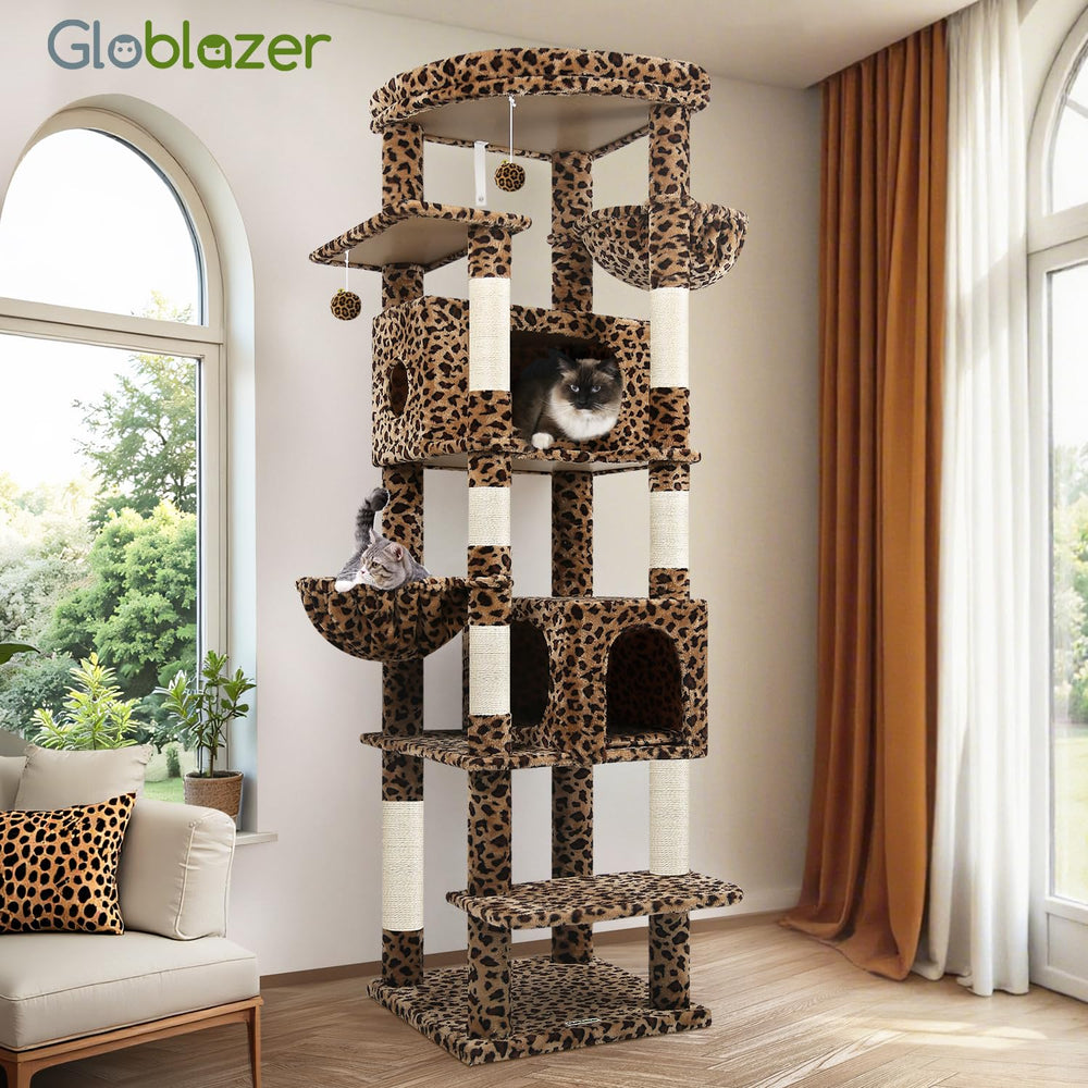Globlazer S74 leopard print design blends with home décor.