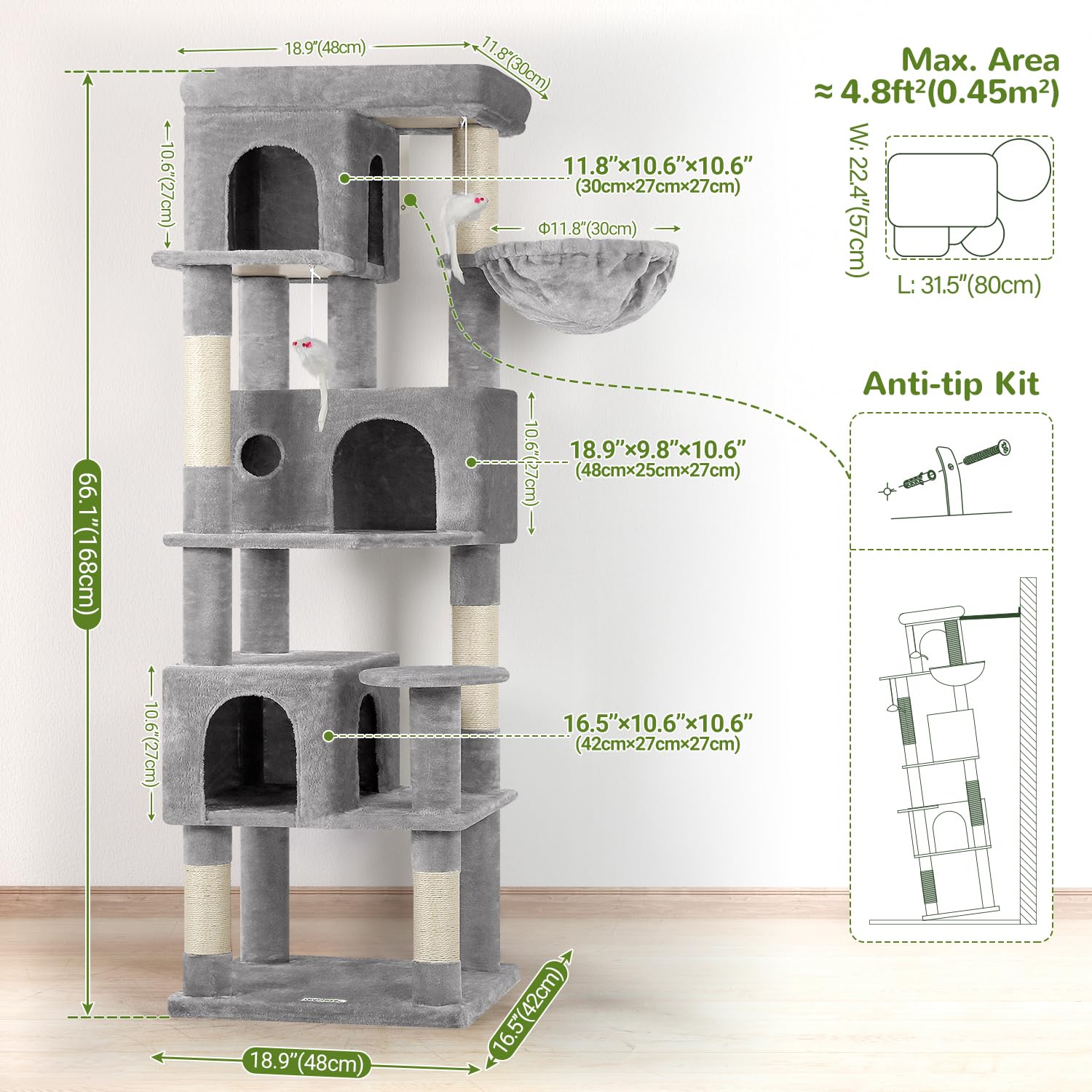 Globlazer scratching posts enrichment promote natural scratching and activity