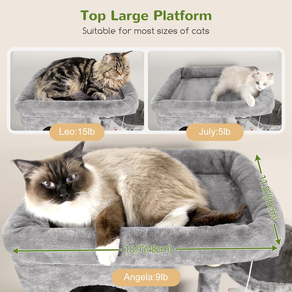 Globlazer top platform enlarged for better visibility and resting space