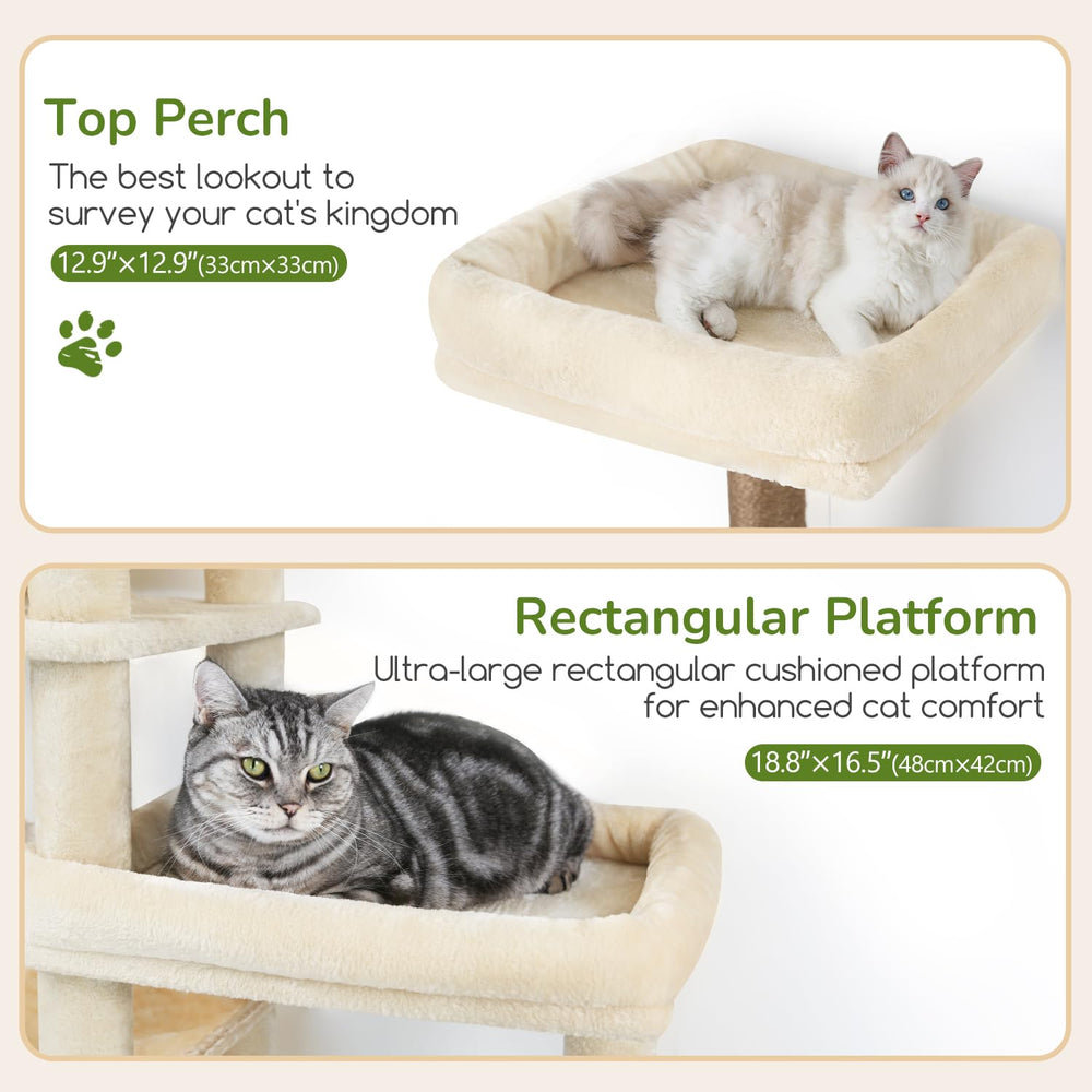 Globlazer platform perch 2 provides comfortable resting at different heights.