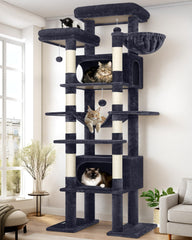 Globlazer XXL cat tree stands tall at 83 inches for multi-level play