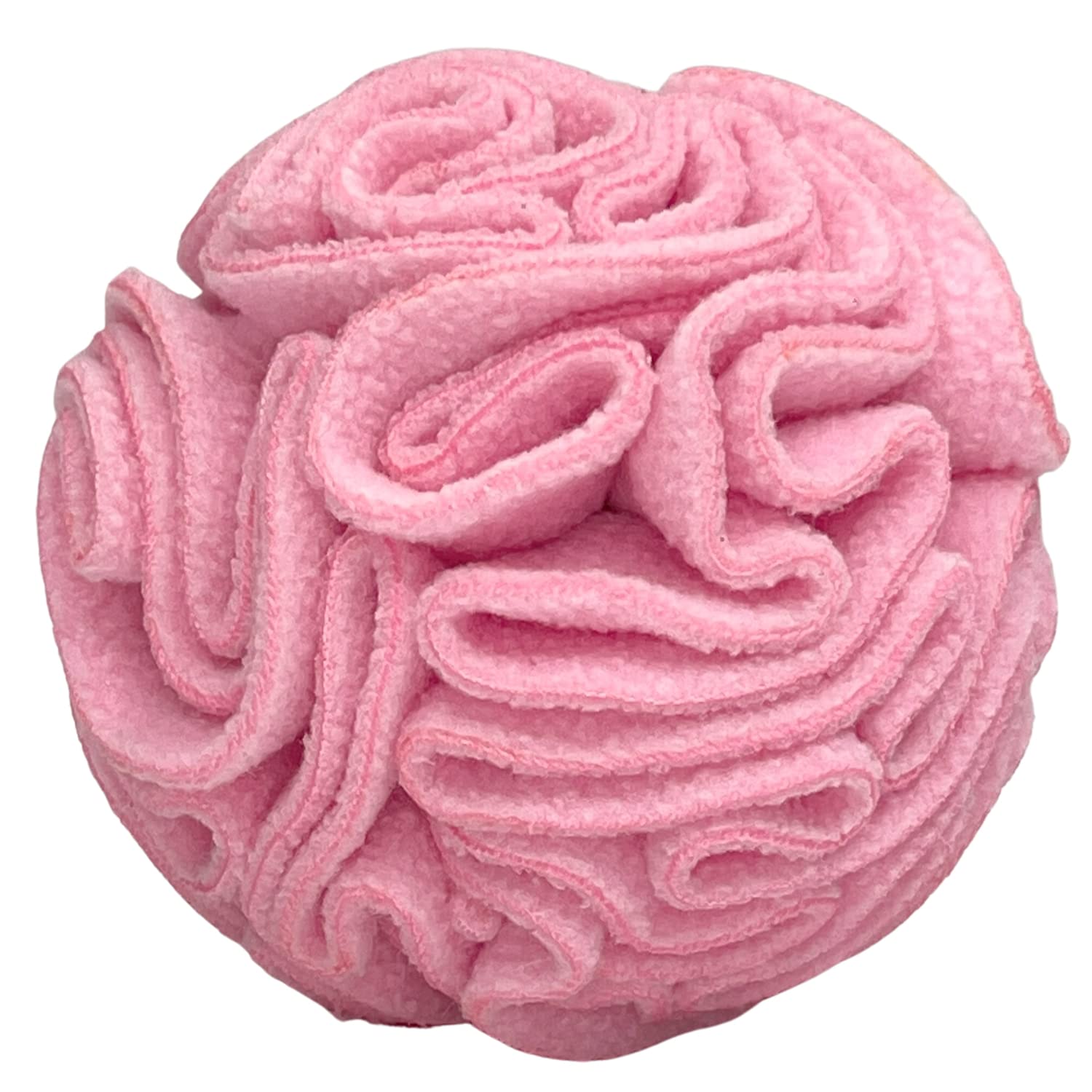 Glory To Dog Pink puzzle ball combines play, forage, and reward.