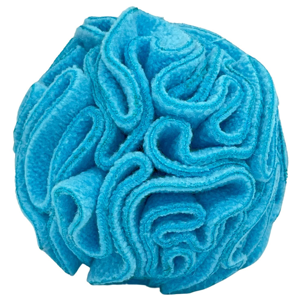 Glory To Dog puppy snuffle ball front view for small breeds and scent enrichment.