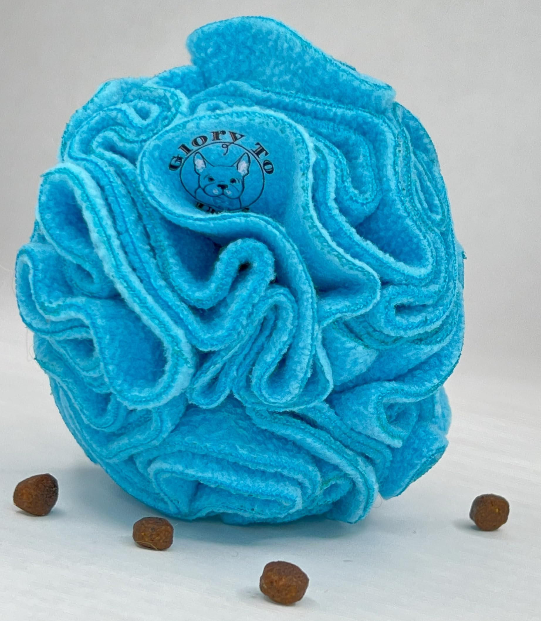Glory To Dog washable snuffle toy, easy-care after play sessions.