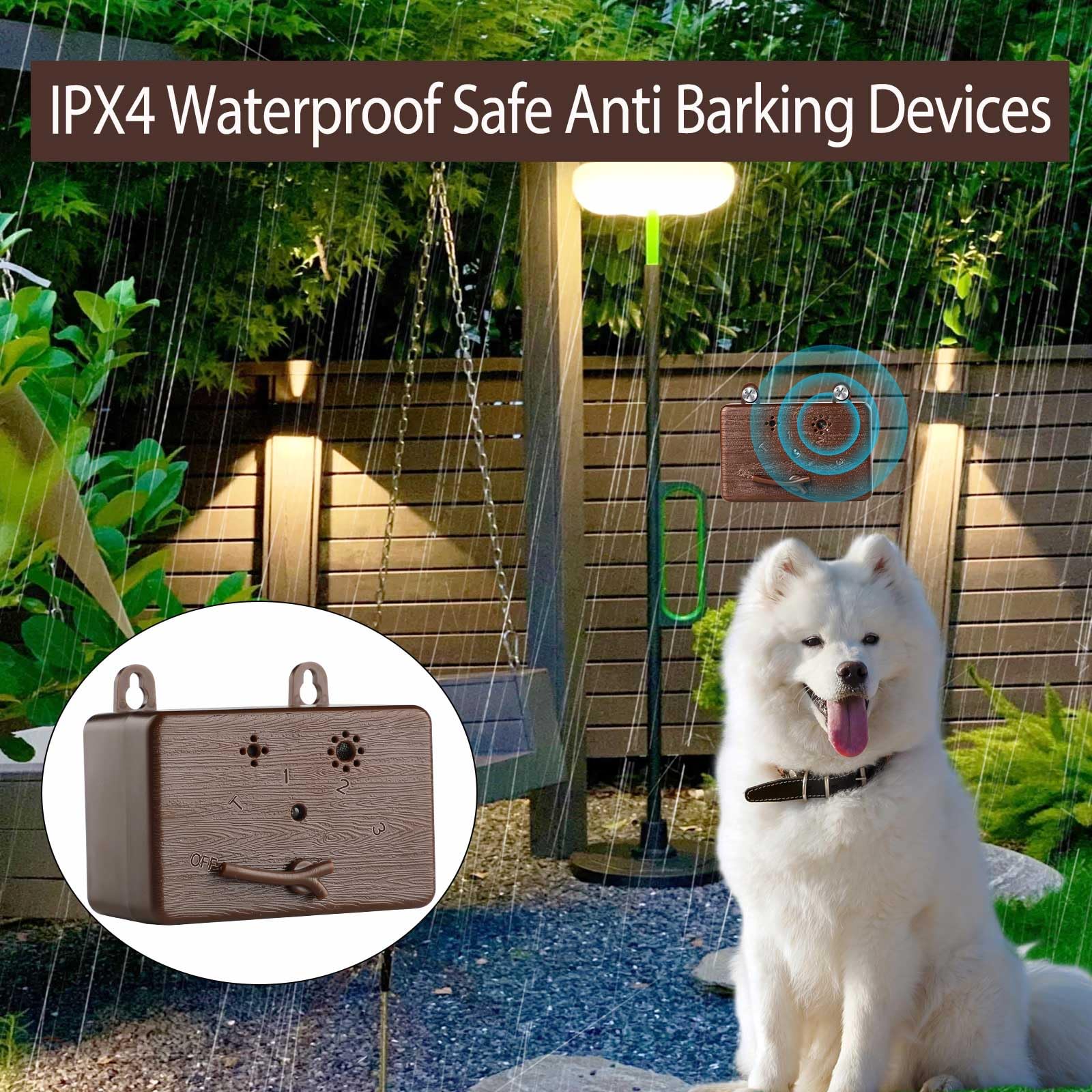 GlossyEnd indoor dog training device with safe ultrasonic cues.