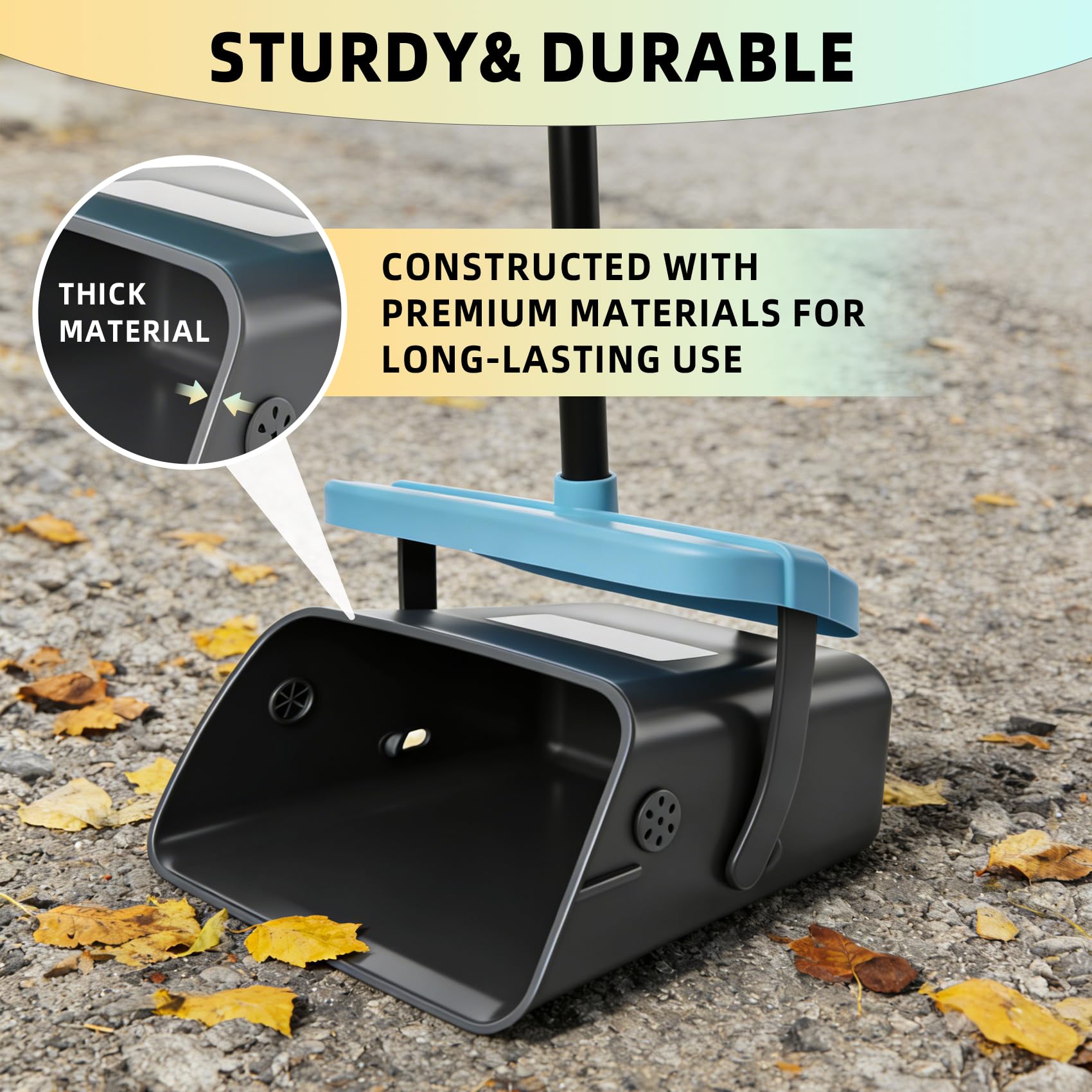 Glowspire secure bag clips hold standard bags for tidy disposal.
