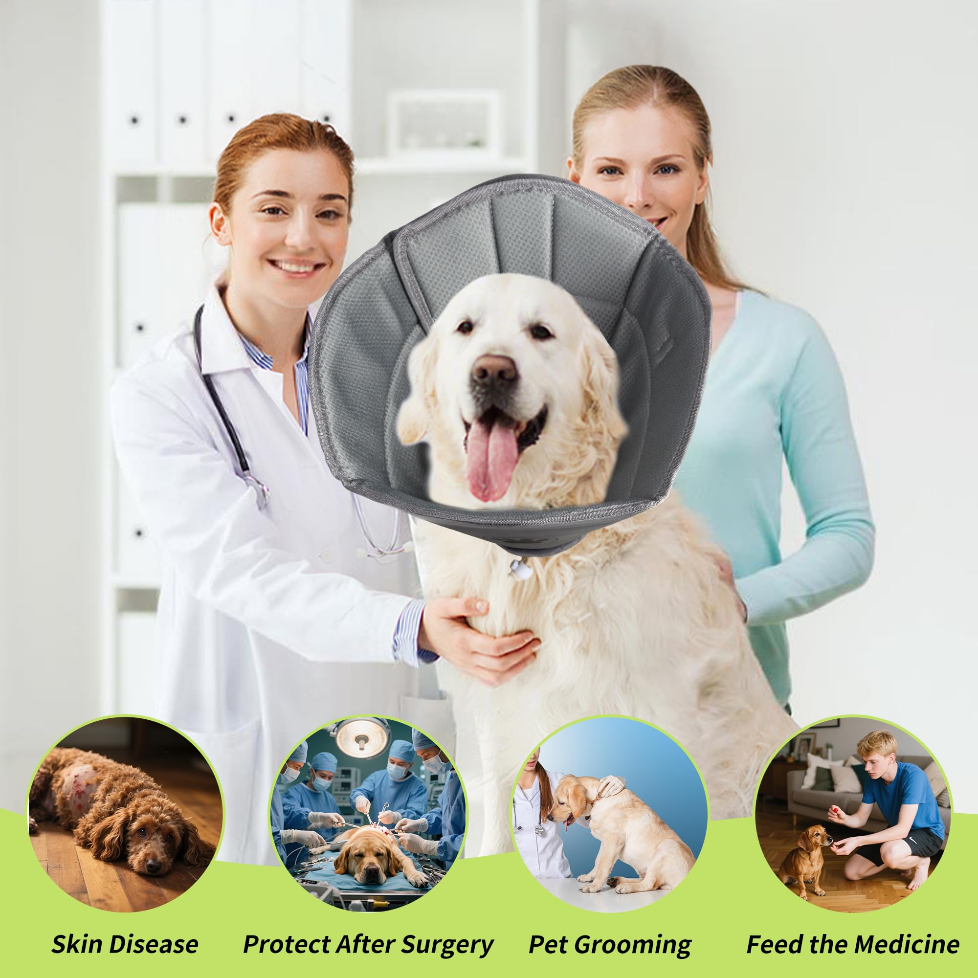 Gmkato Soft Cone in XL size for larger necks.