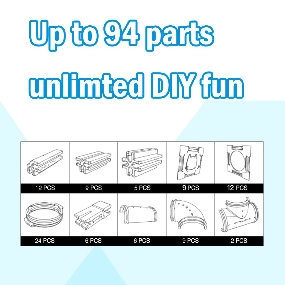 GNB PET DIY playground multi-level layout for active rodents
