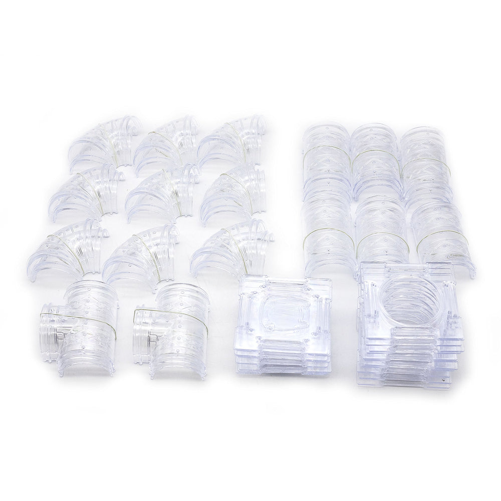 GNB PET hamster tunnel module assembly showing modular design for easy setup