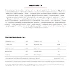 First four ingredients feature real salmon, cod, herring, and trout for authentic meat flavor