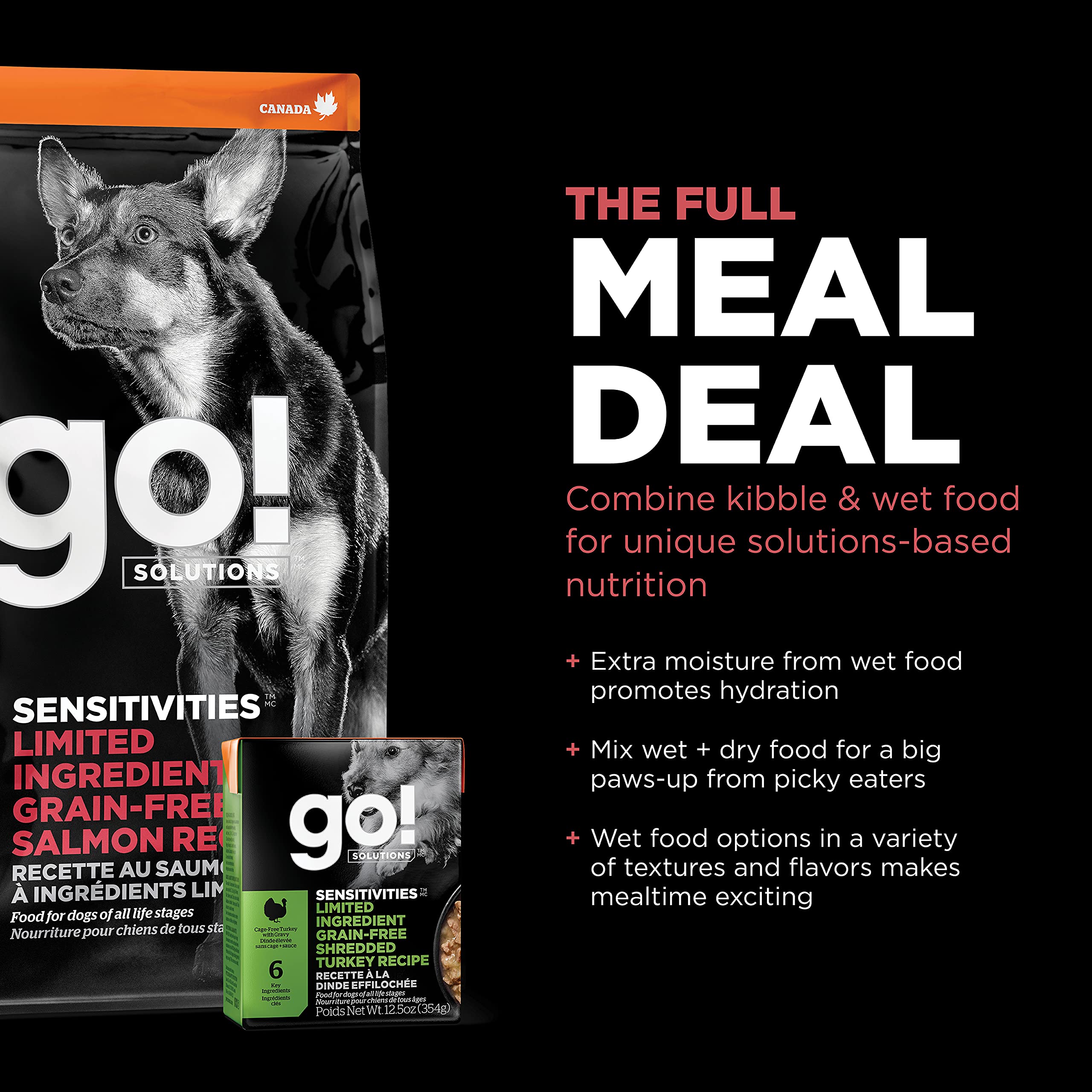 Go! Solutions no artificial preservatives label emphasizing clean nutrition