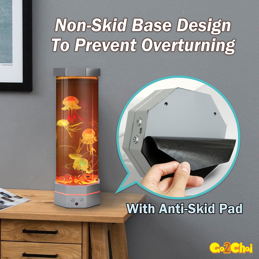 Go2Chai desk ocean scene aquarium decor brings tranquil focus to workspaces.