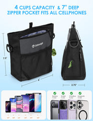 Gobeigo crossbody wear option demonstrated for hands-free training