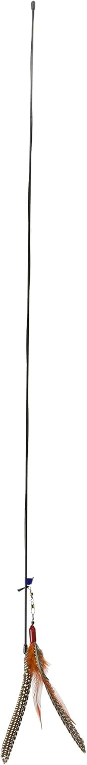 GoCat Da Bird pole assembly shows durable wand for playful bursts