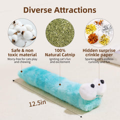 Gochanmon catnip-inside toy promoting calm, relaxed play