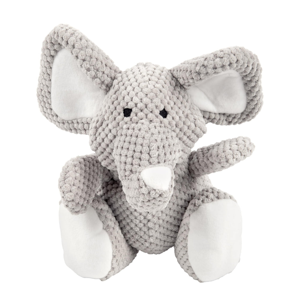 goDog Checkers Elephant front view showing durable play-ready design.