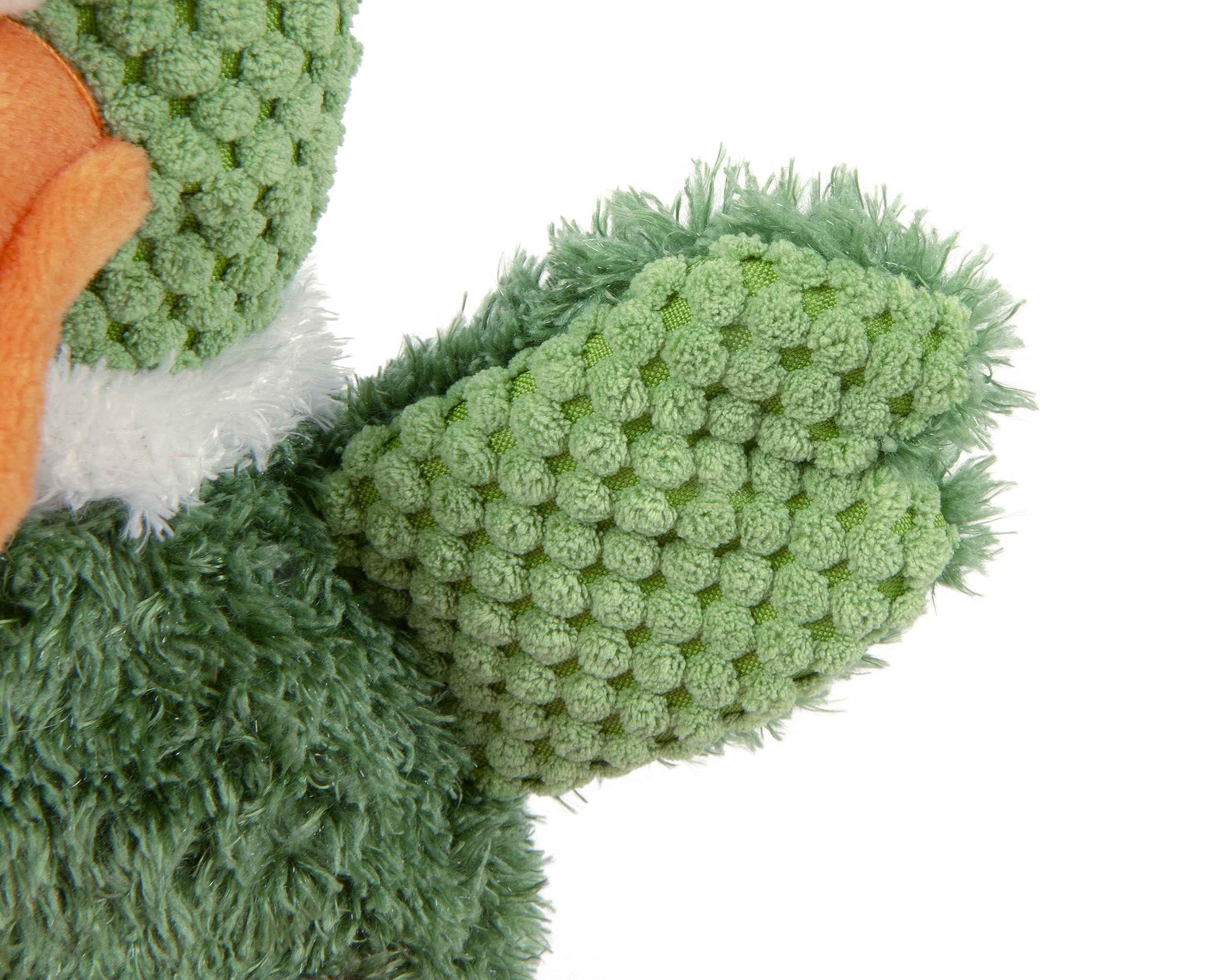 GoDog Checkers plush texture ideal for cuddling and gentle play.