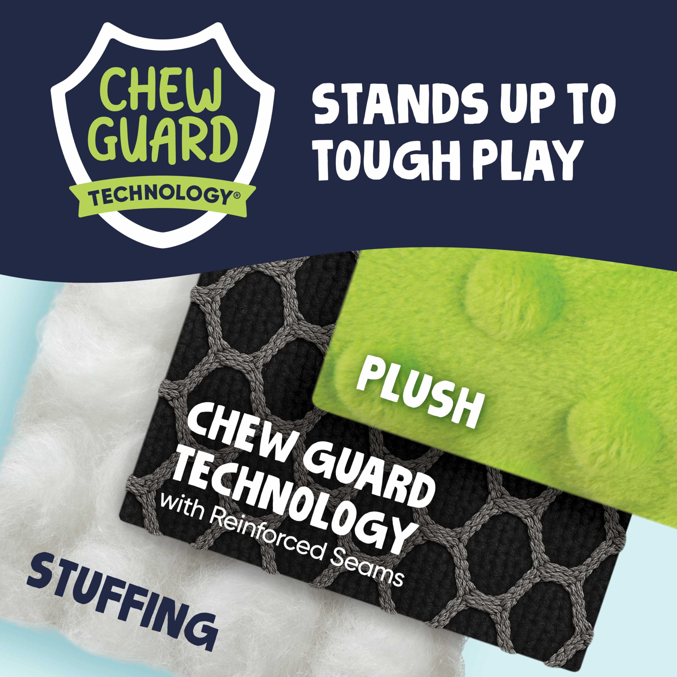 GoDog Crazy Tugs Monkeys squeaky toy squeaker detail signals engaging audio rewards