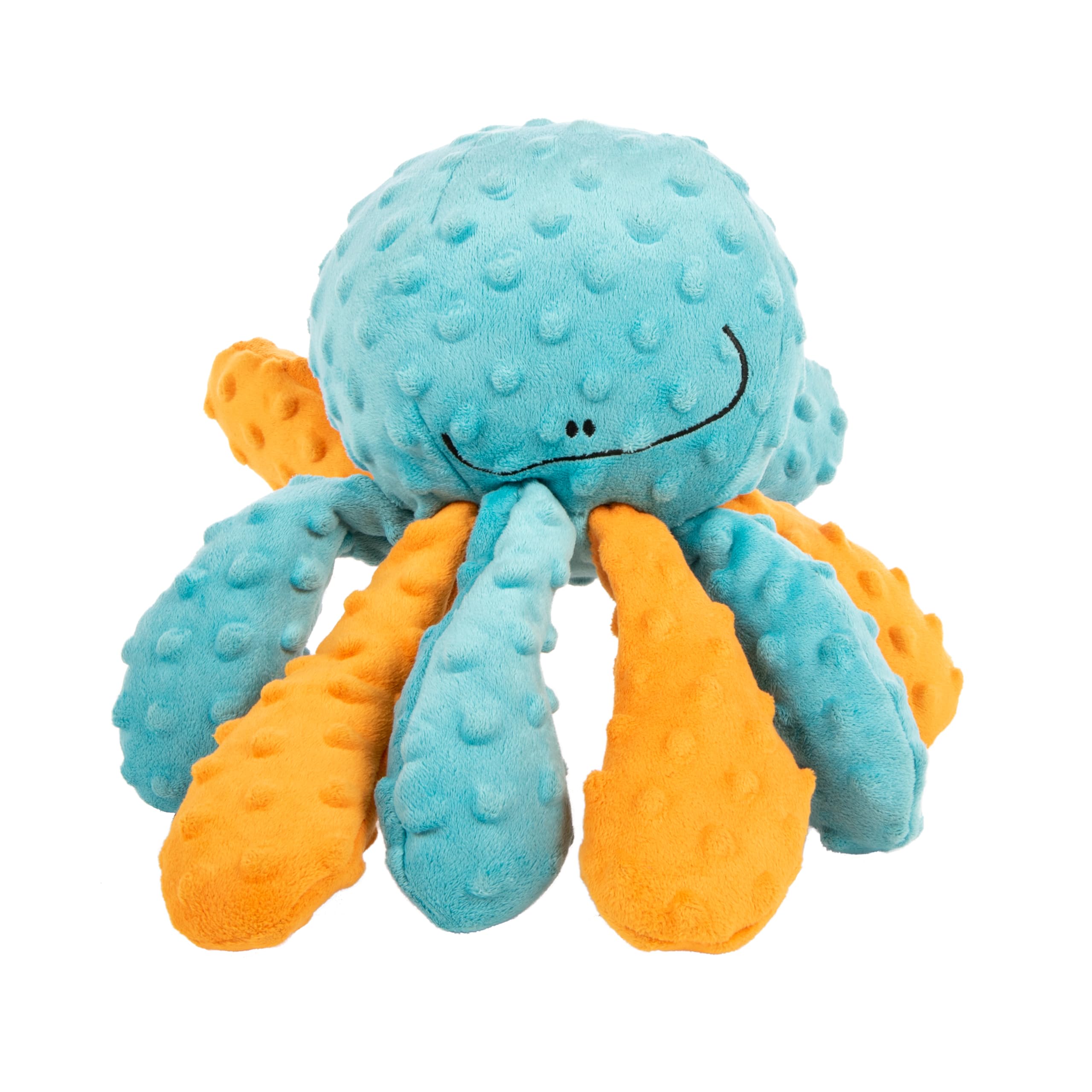 godog Crazy Tugs octopus squeaky plush for interactive play