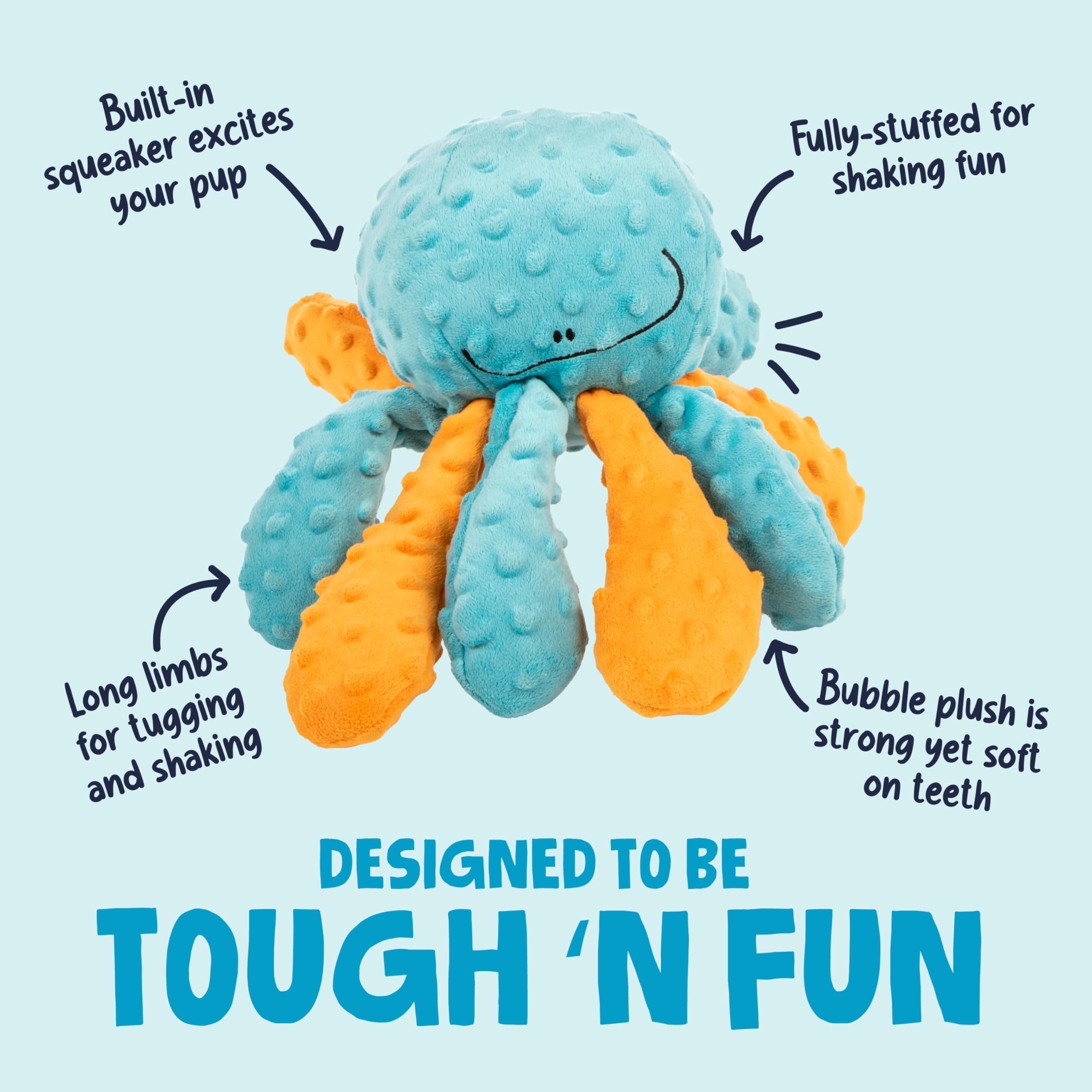 godog Crazy Tugs pull-through arms for engaging tug games