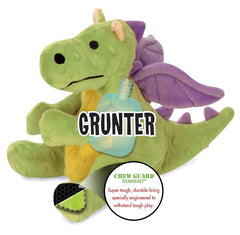 GoDog Dragons black large bubble plush toy with sturdy seams