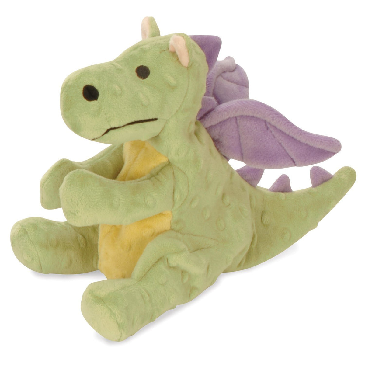 GoDog Dragons lime large bubble plush toy with Chew Guard durability