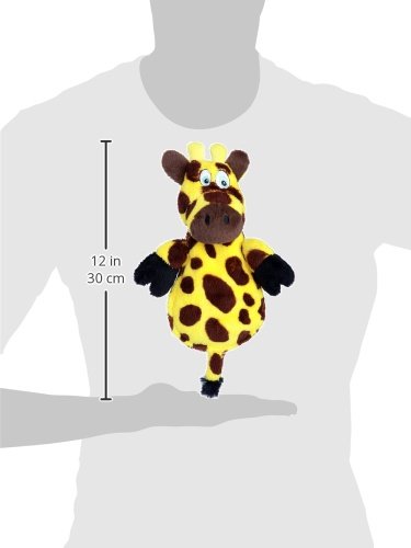 GoDog Flattie Giraffe with Chew Guard technology adds durability during chews