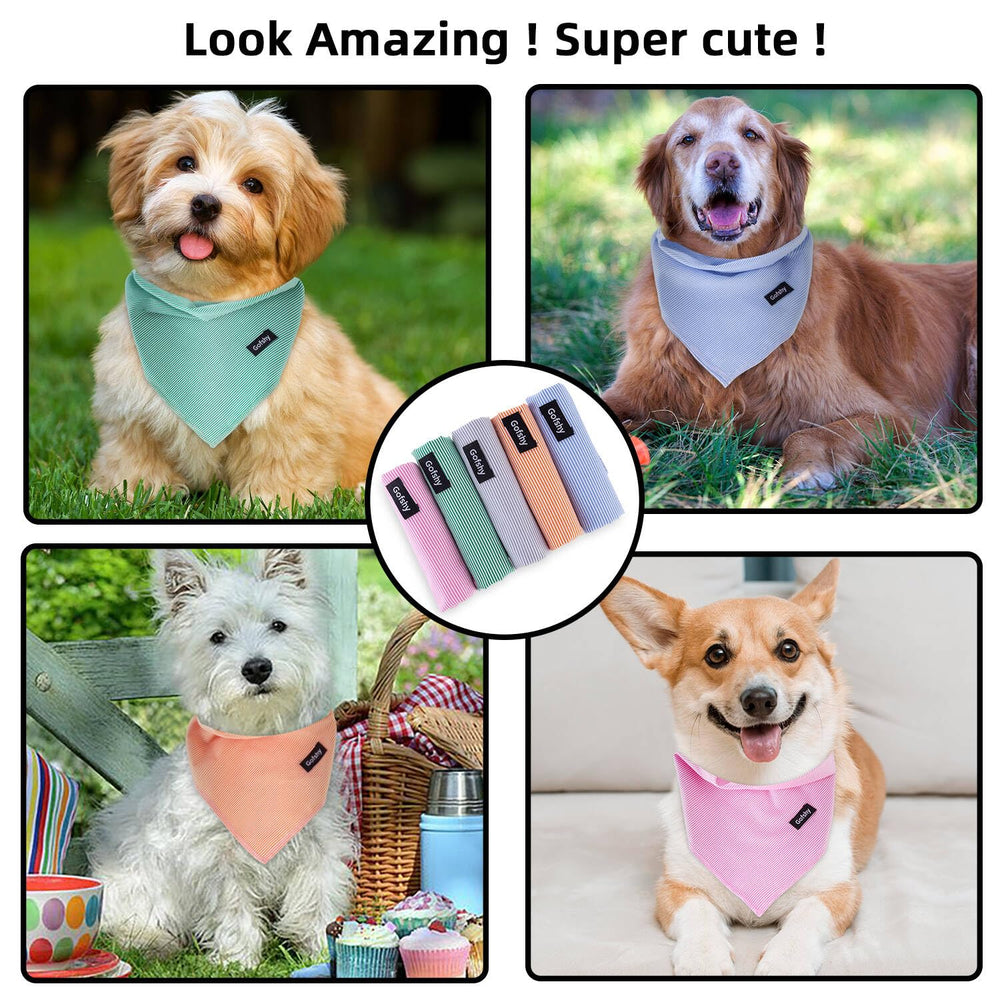 Gofshy soft cotton bandana, lightweight and machine washable