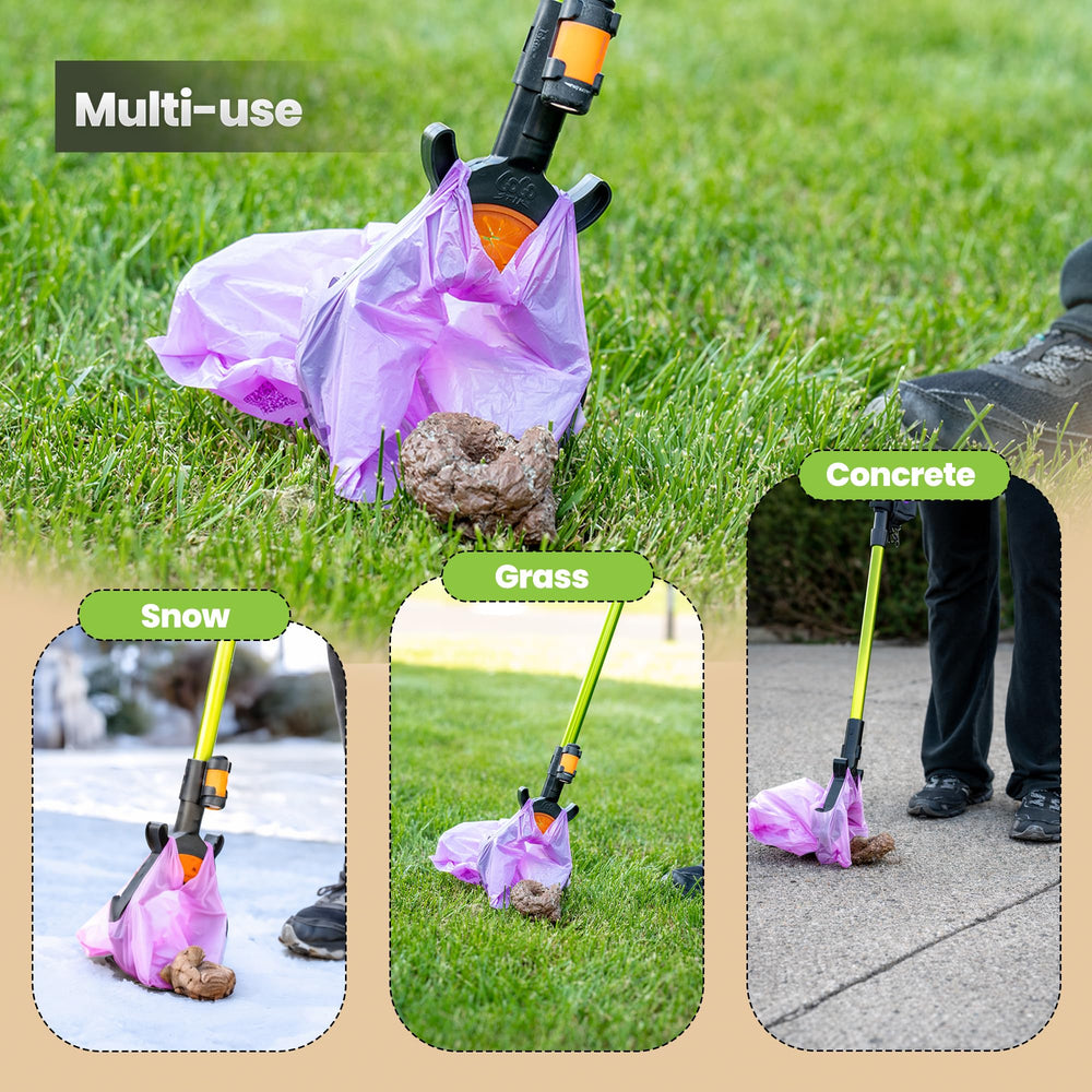GoGo Stik Catch-N-Go includes 12 bags for quick cleanup.