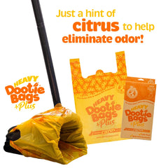 GoGo Stik Heavy Dootie Bags 18-inch length with side gussets for large waste