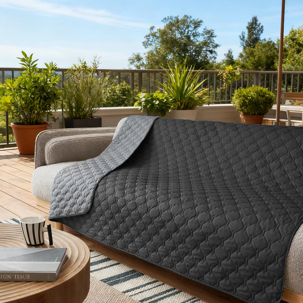 Gogobunny 52x82 inch dog blanket provides ample coverage for large pets.