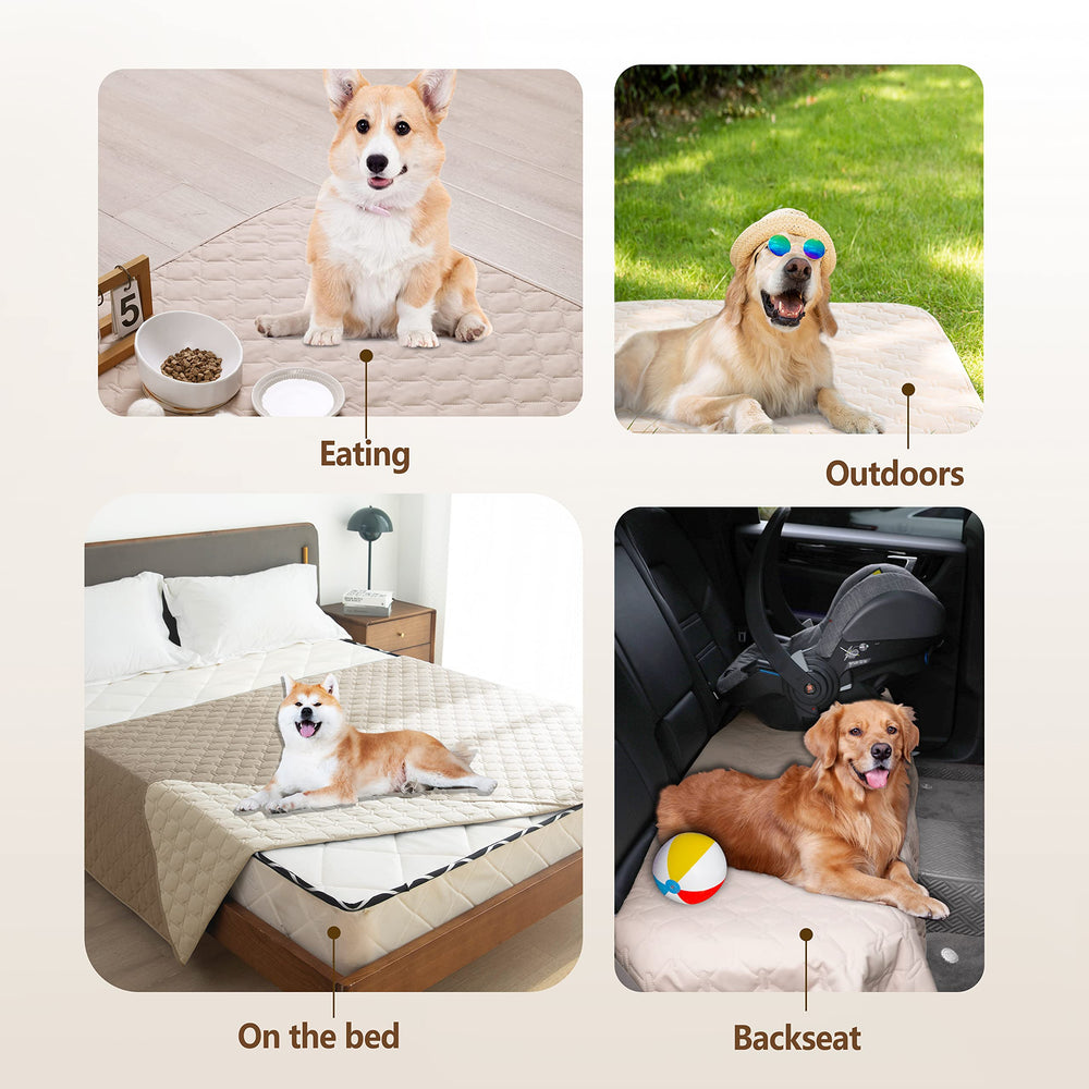 Gogobunny 68x82 inch size fits large dogs and cats comfortably.