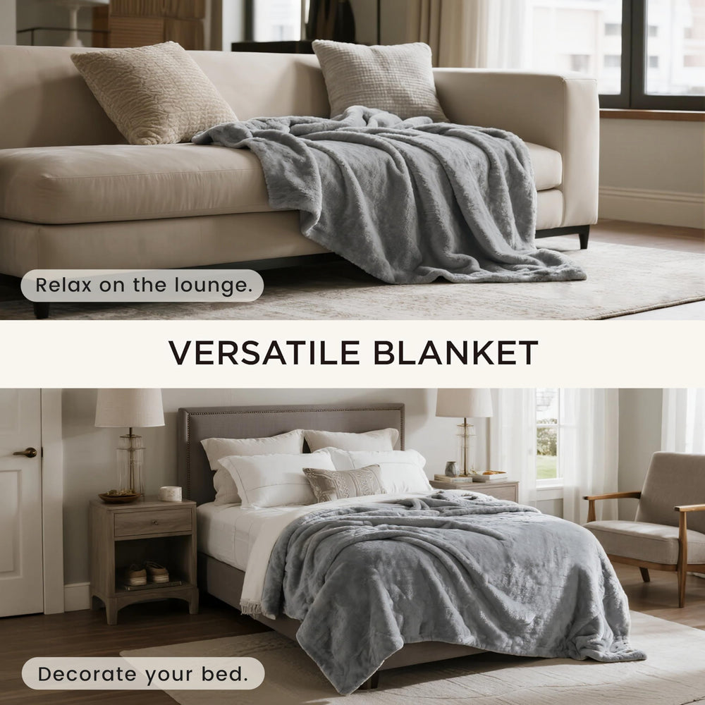 Gogobunny comforting blanket may help soothe stressed pets during quiet moments.