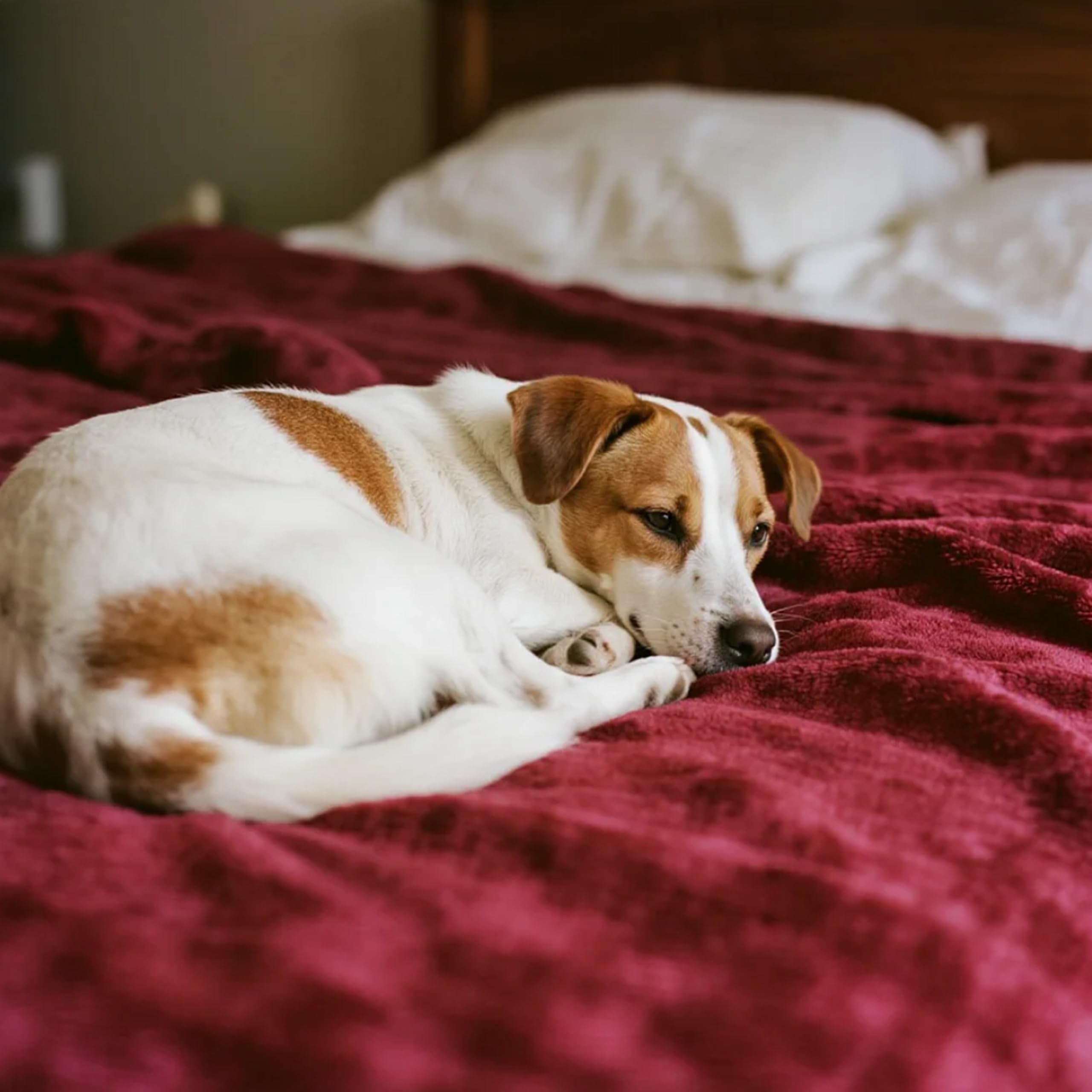 gogobunny blanket protecting bed, couch, and floor surfaces from spills