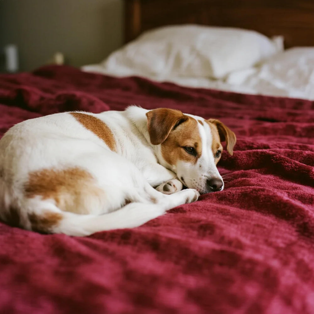 gogobunny blanket protecting bed, couch, and floor surfaces from spills