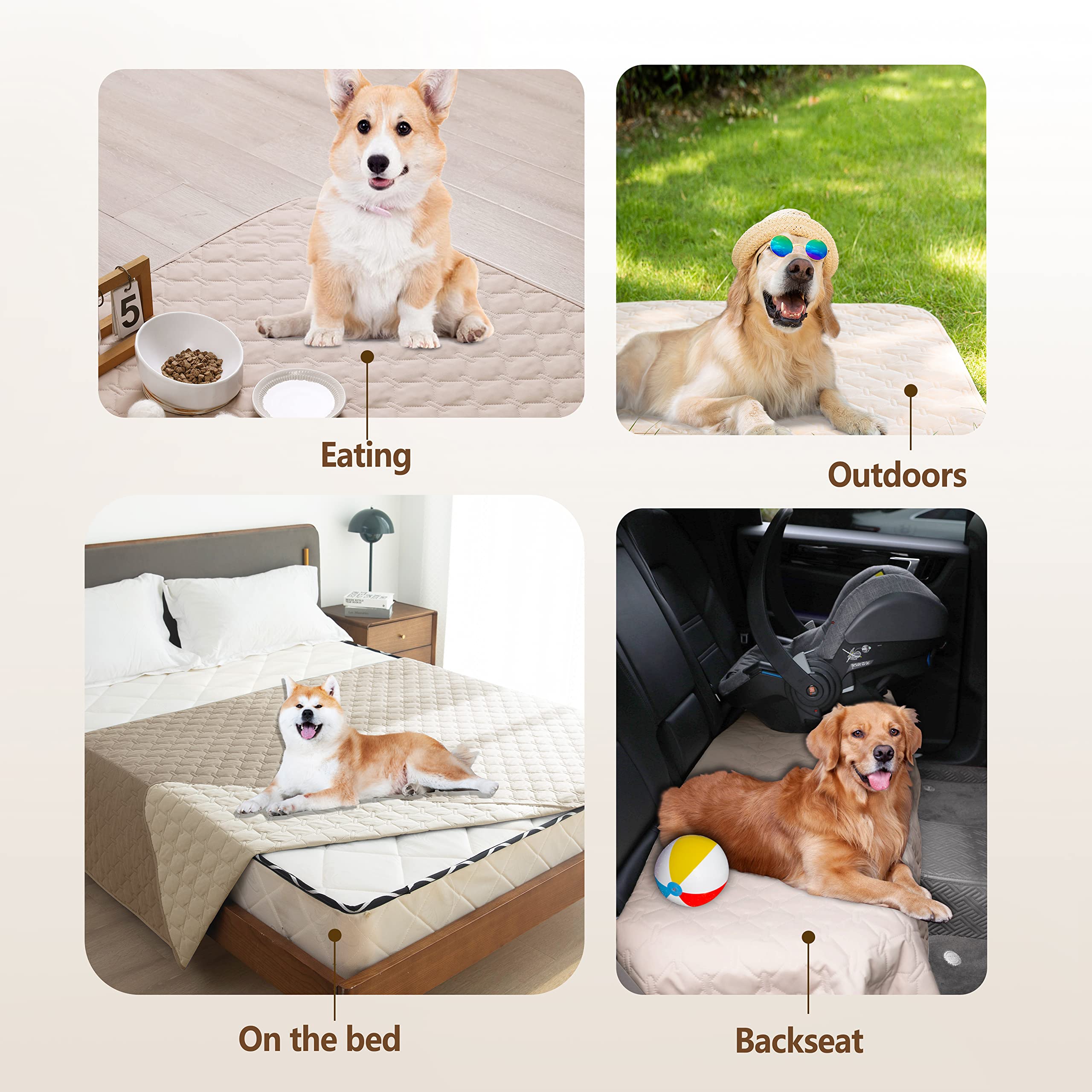 Gogobunny dog bed cover protects sofa and bed from scratches and saliva