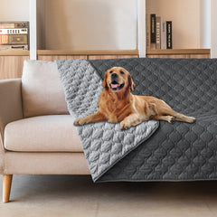 Gogobunny dog bed cover with waterproof outer layer protects furniture from spills