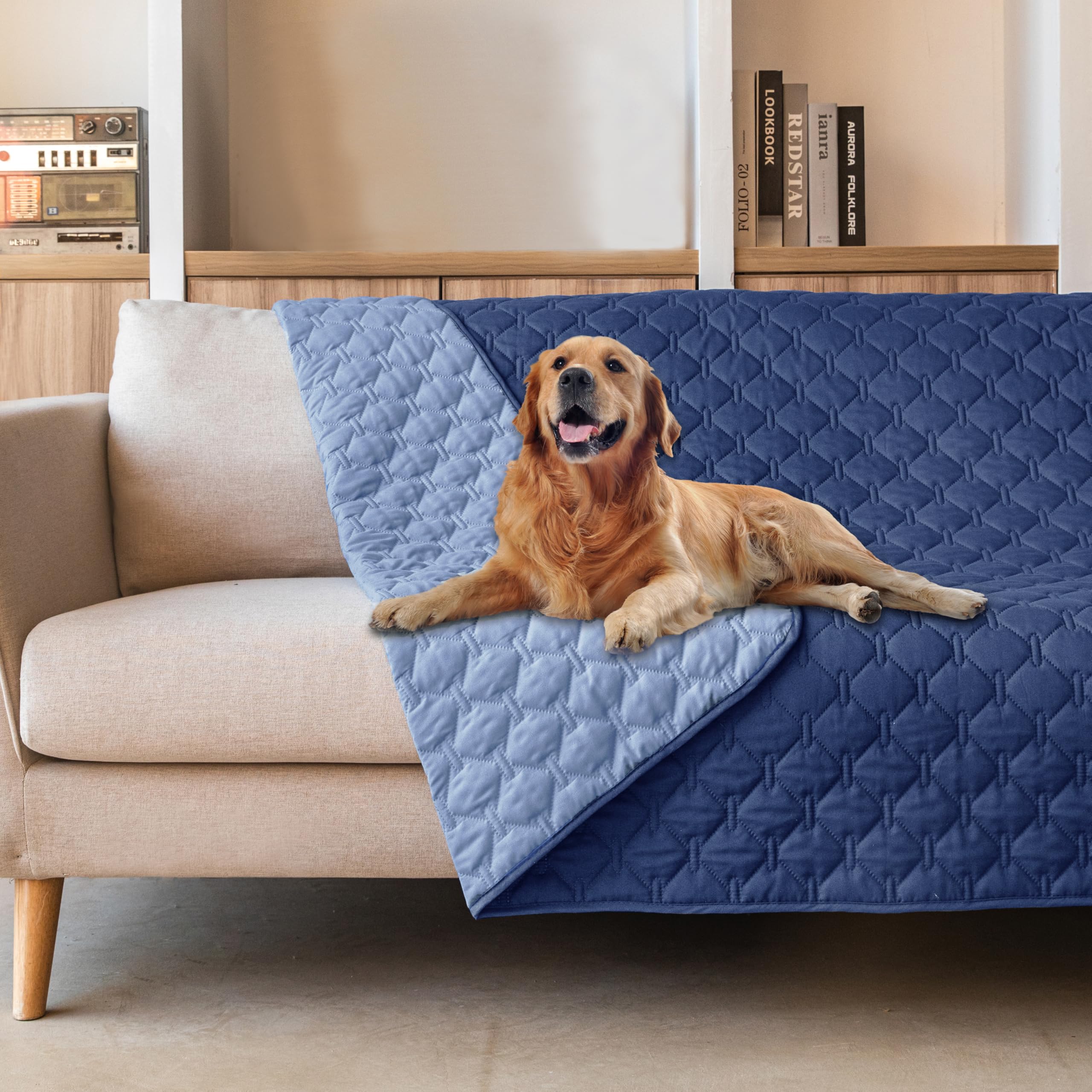Gogobunny waterproof outer layer protects furniture from spills.