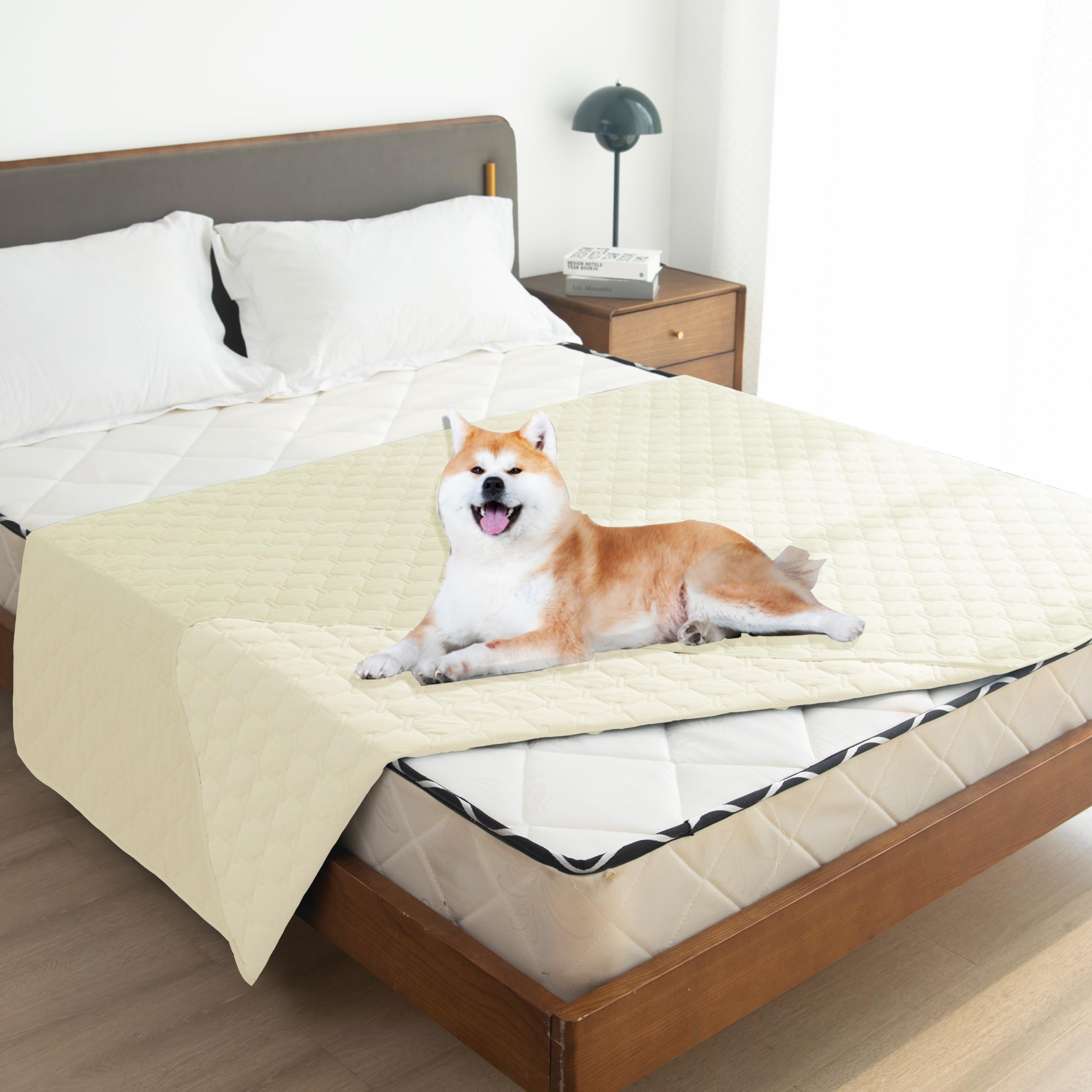 Gogobunny furniture protector covers sofa and bed to reduce damage from pets.