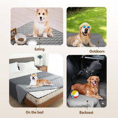 Gogobunny indoor-outdoor use blanket for travel and picnics.