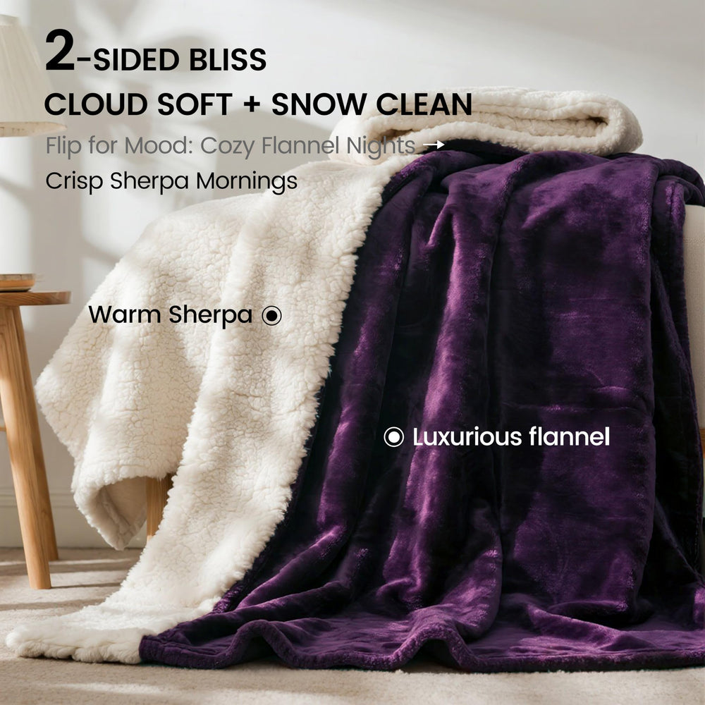 gogobunny thick sherpa backing delivers extra warmth and coziness