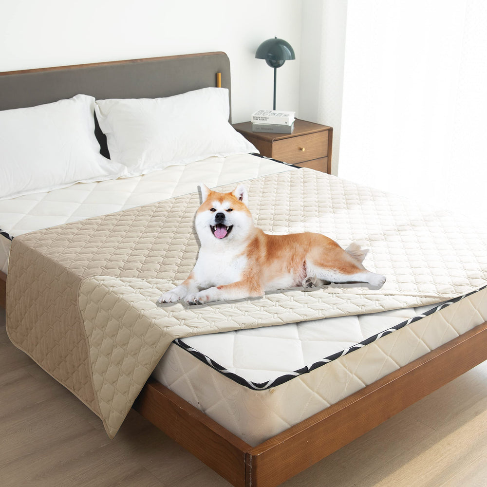 Gogobunny plaid reversible design showcases two color sides for versatile decor.