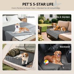 Gogobunny scratch-proof furniture protector on a sofa to guard surfaces