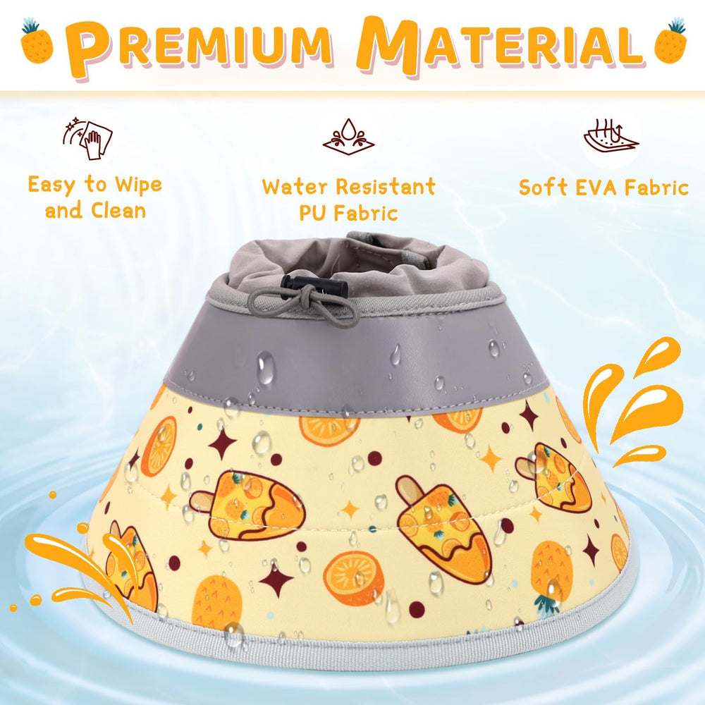 GoGoPaw waterproof EVA material resists splashes and cleans easily.