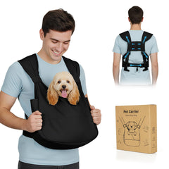 GoGoPaw dog sling bottom support provides a stable base for small dogs.