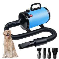 GOLADA dog dryer with high-velocity airflow for efficient post-bath drying.