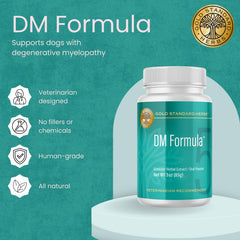 Gold Standard Herbs DM Formula powder dispensing spoon facilitates accurate servings