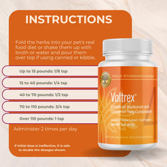 Voltrex is an all-natural, human-grade herbal extract formulation.