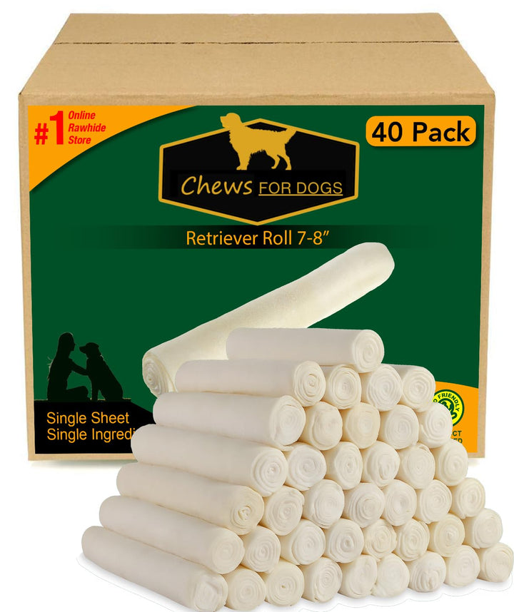 GOLDEN Chews retriever roll packaging highlights all-natural ingredients for healthier chewing.