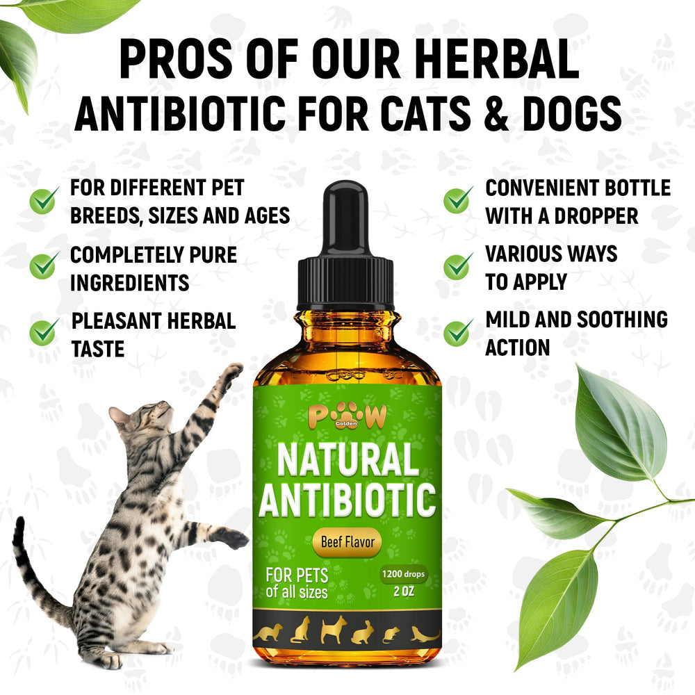 Beef flavor liquid supplement for easy pet administration.